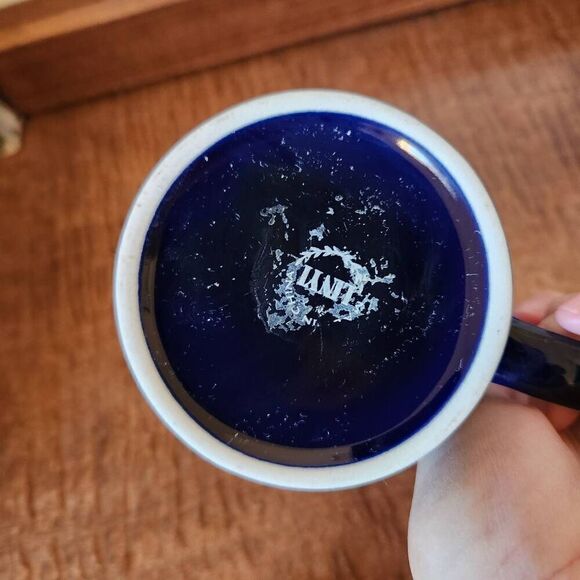 St. Louis arches city view Missouri gold blue coffee mug retro 1992 Paradise Col - Picture 2 of 4